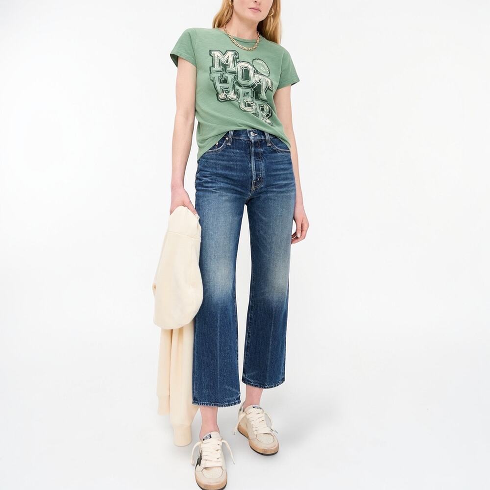 Mother SUPERIOR Rambler Ankle size 30 NWT Well Stacked Wide Leg Jeans